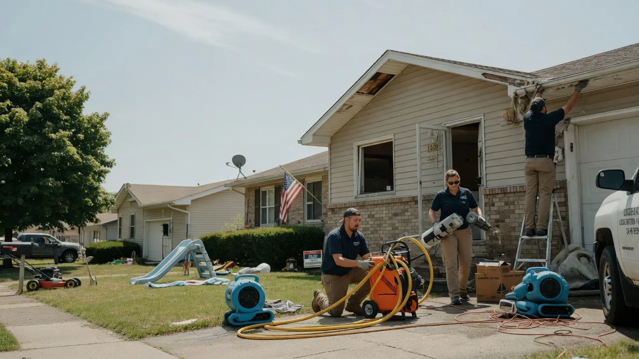 Water Damage Restoration in Lowell, IN near me